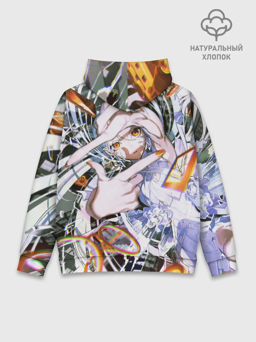 Худи мужской база хлопок / Anime girl art