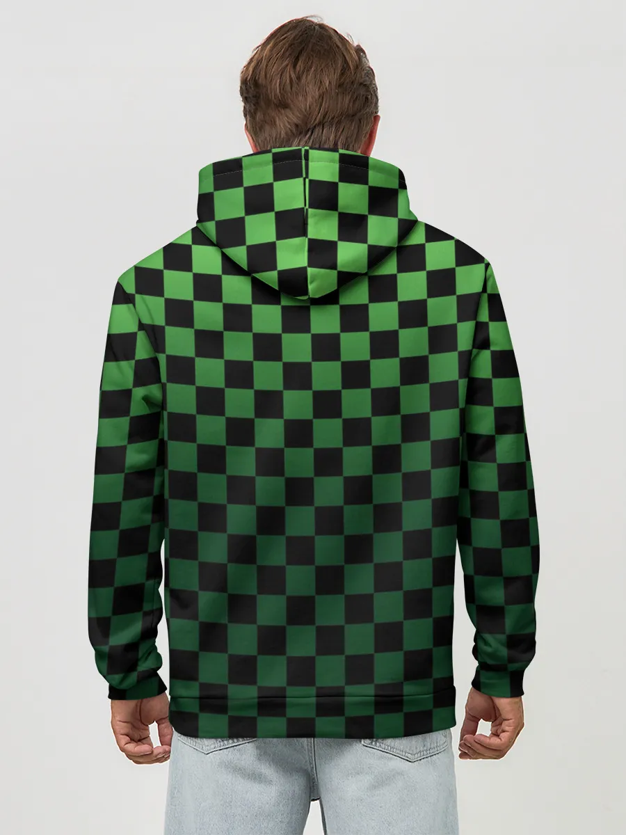 Худи мужской база хлопок / Minecraft