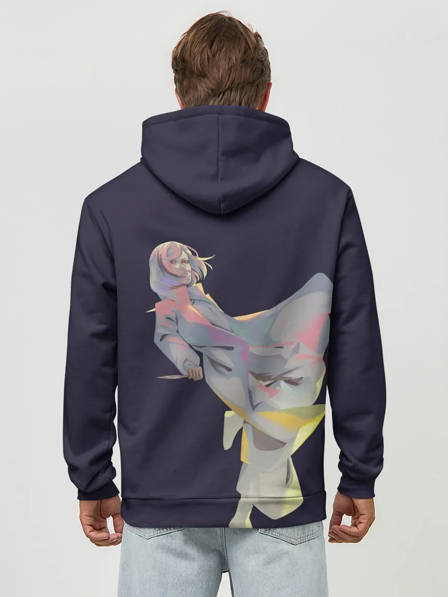 Худи мужской база хлопок / Маньяк акудама