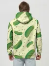 Худи мужской база хлопок / Огурчики