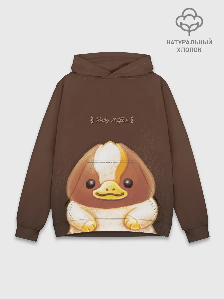 Худи мужской база хлопок / Baby Chocolate Niffler
