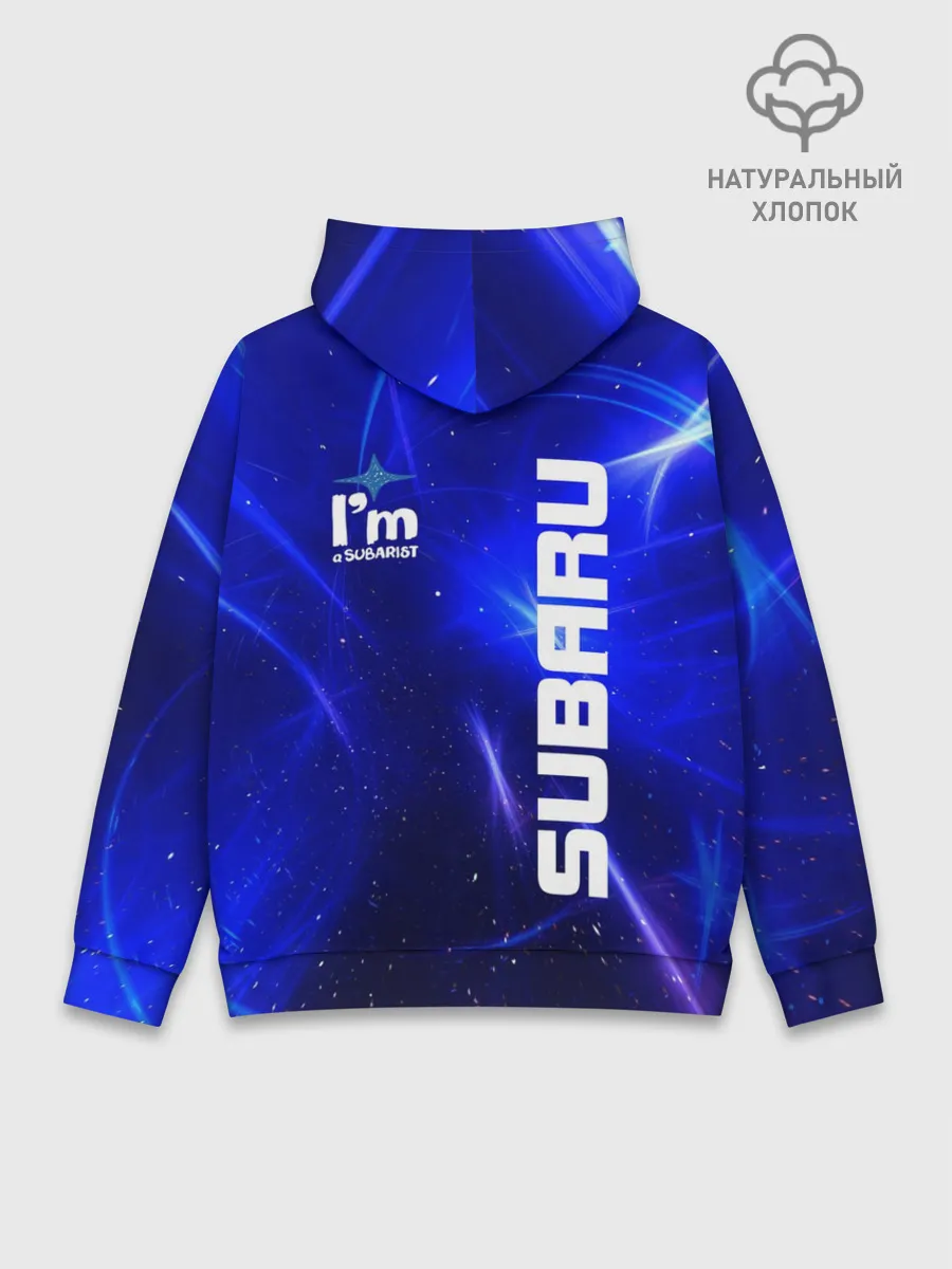 Худи мужской база хлопок / Субару