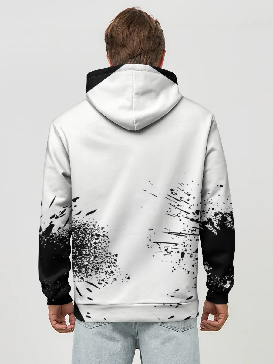 Худи мужской база хлопок / KIZARU: HAUNTED FAMILY.