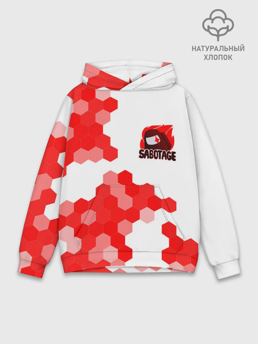 Худи мужской база хлопок / AMONG US - IMPOSTOR