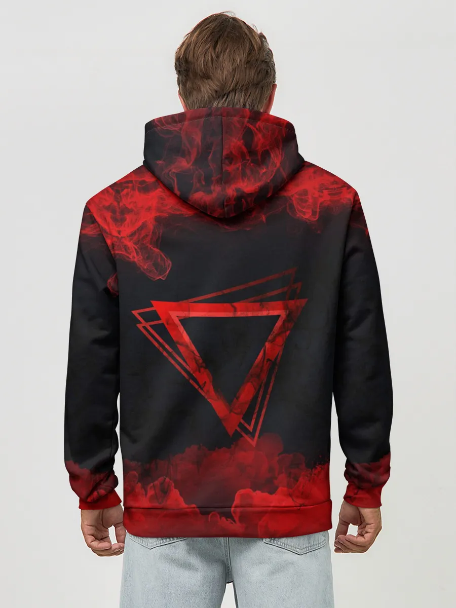 Худи мужской база хлопок / FIRE