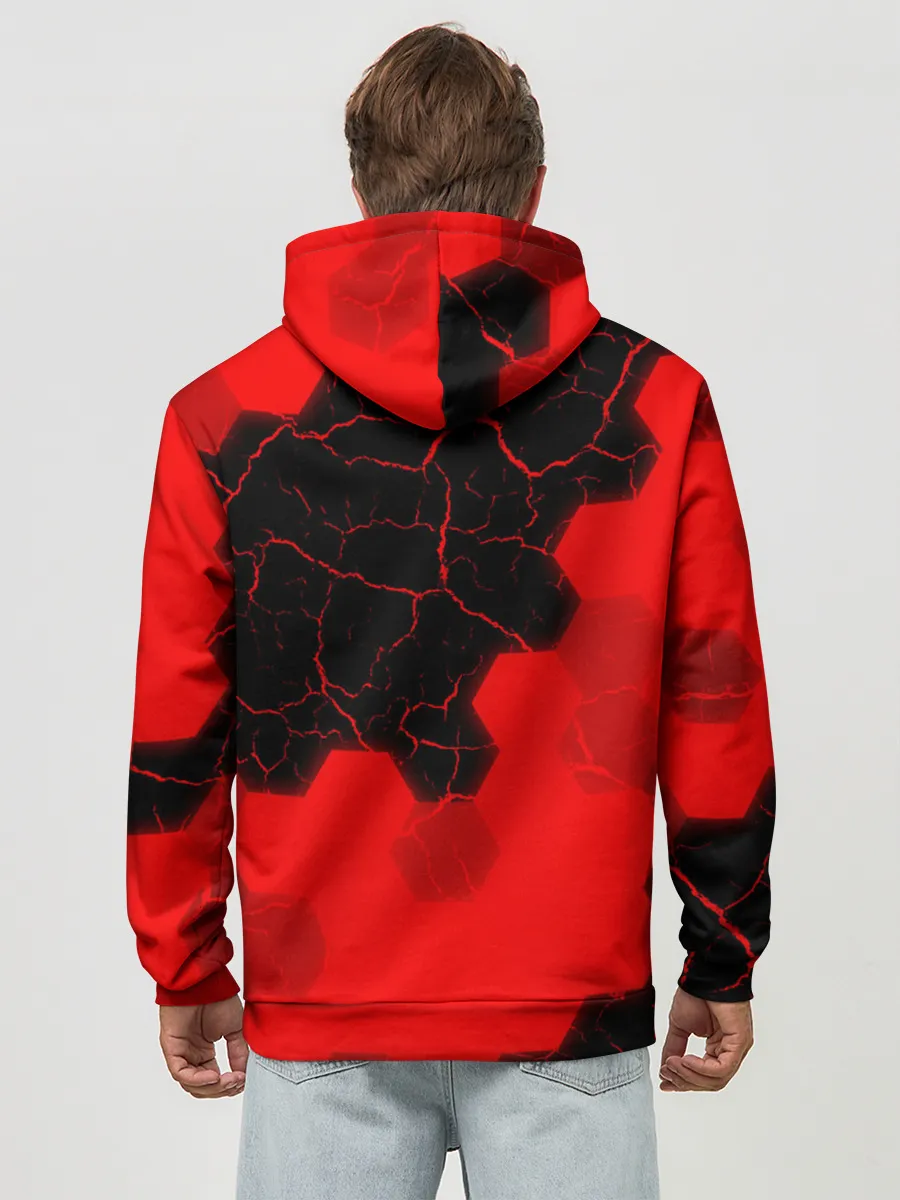 Худи мужской база хлопок / AMONG US / АМОНГ АС