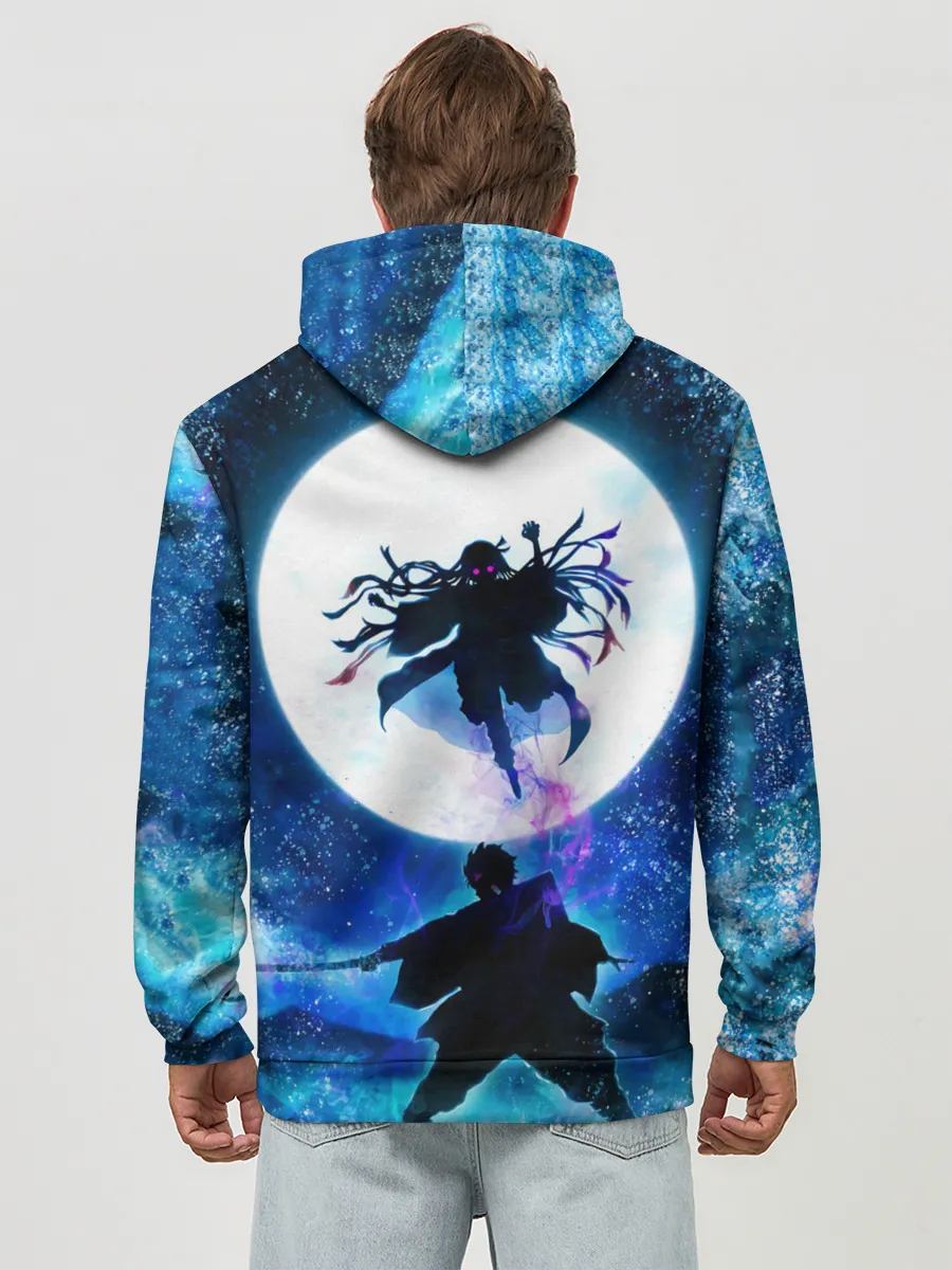 Худи мужской база хлопок / Клинок рассекающий демонов