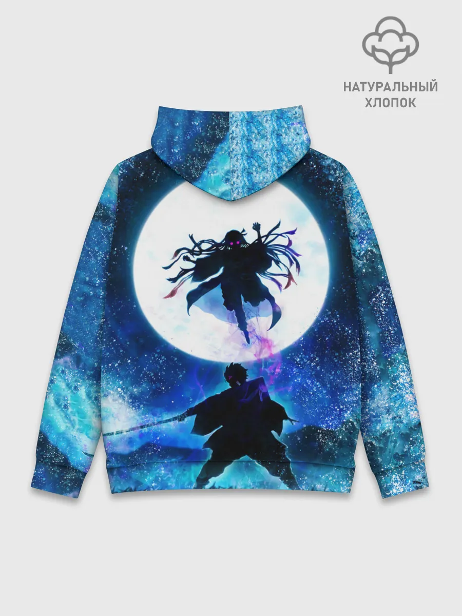 Худи мужской база хлопок / Клинок рассекающий демонов