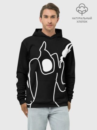 Худи мужской база хлопок / Haunted Family