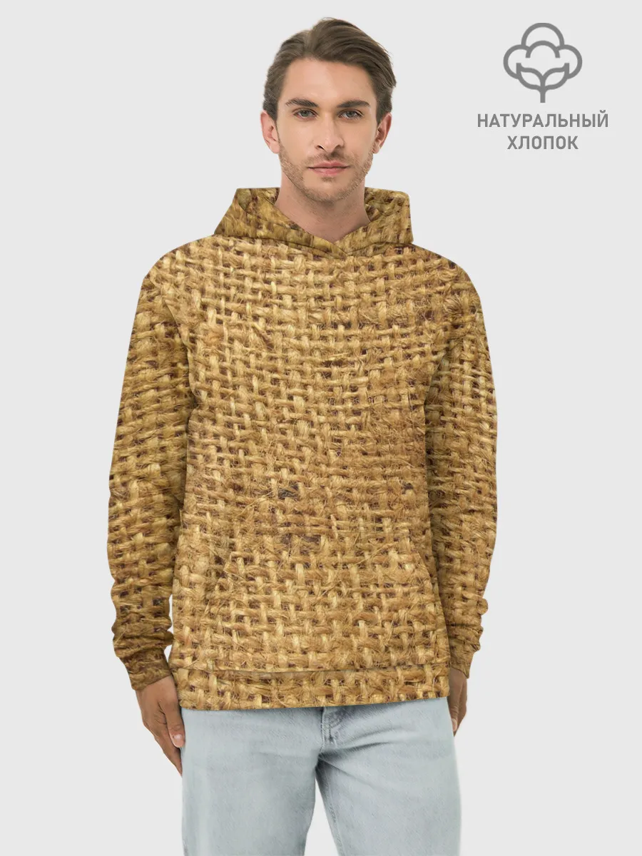 Худи мужской база хлопок / Мешок