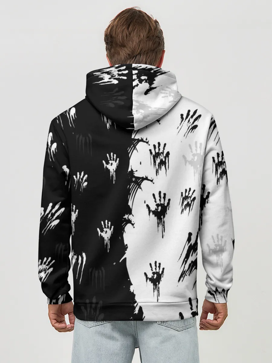 Худи мужской база хлопок / DEATH STRANDING