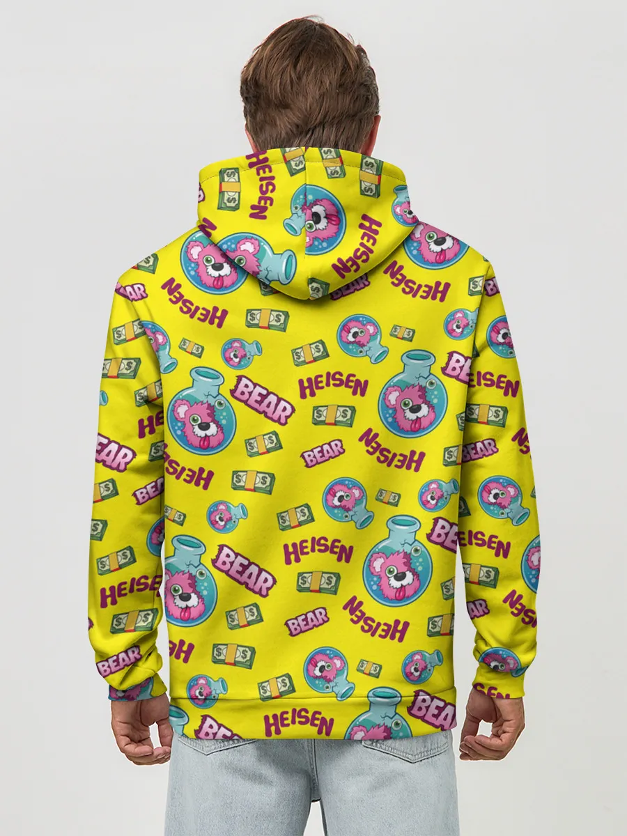 Худи мужской база хлопок / Heisen Bear