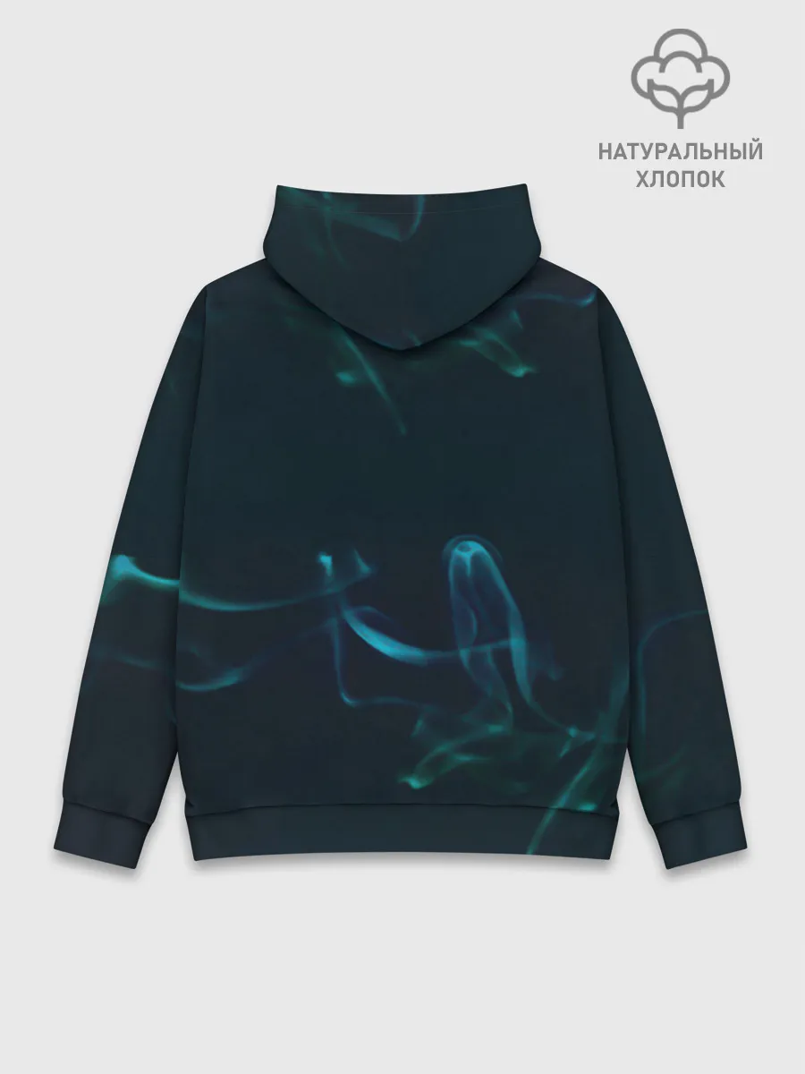 Худи мужской база хлопок / Уважай Химию