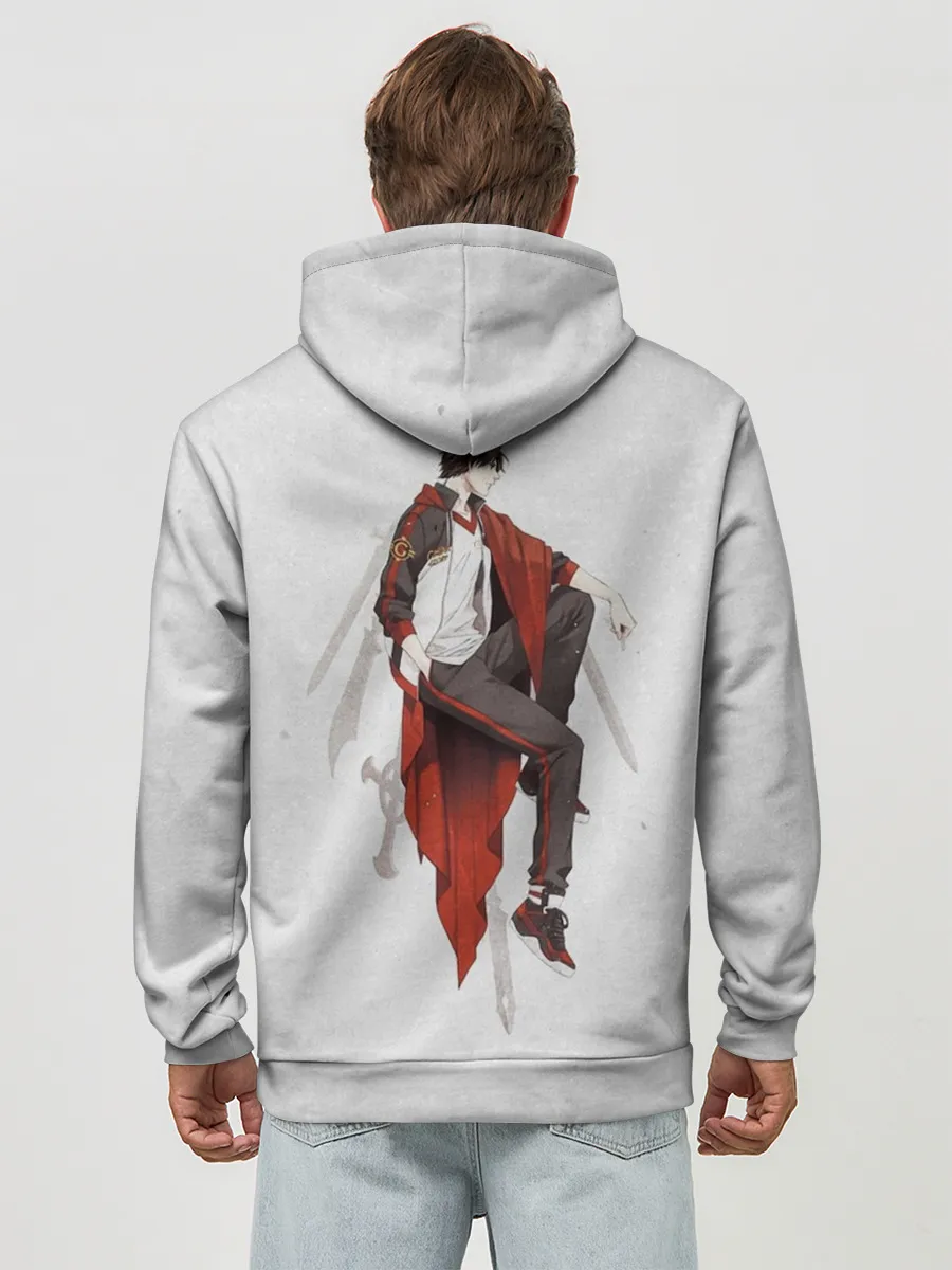 Худи мужской база хлопок / Бог «Славы»