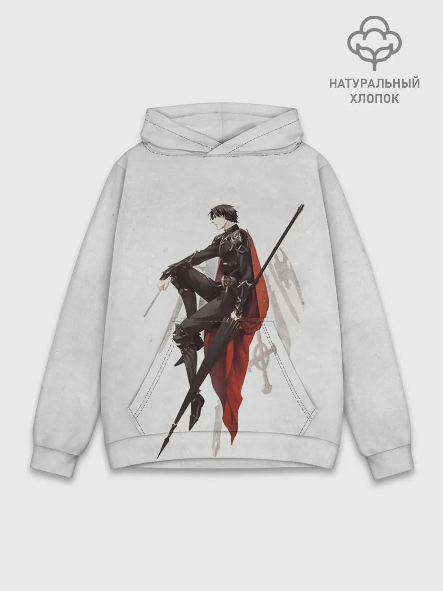 Худи мужской база хлопок / Бог «Славы»