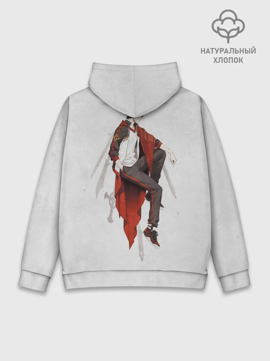 Худи мужской база хлопок / Бог «Славы»