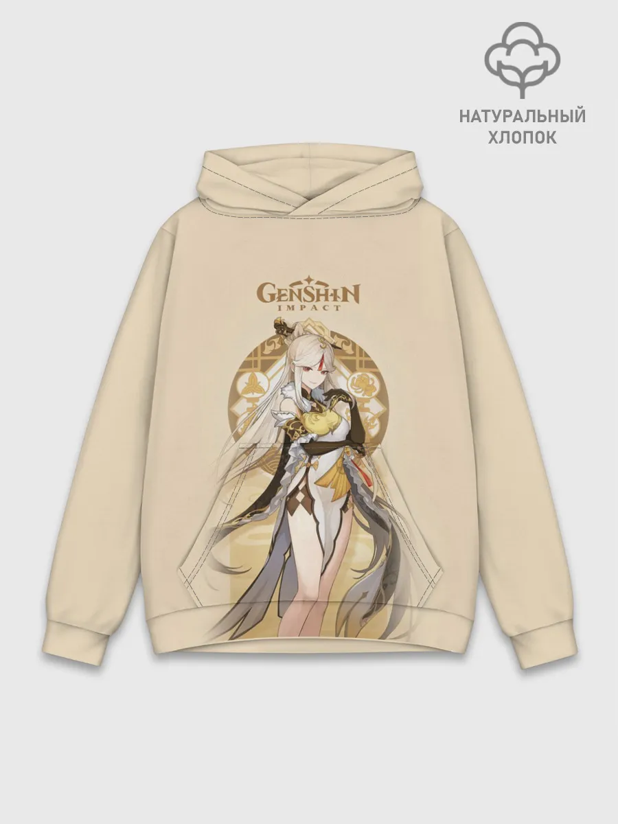 Худи мужской база хлопок / Genshin Impact