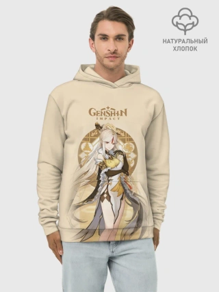 Худи мужской база хлопок / Genshin Impact