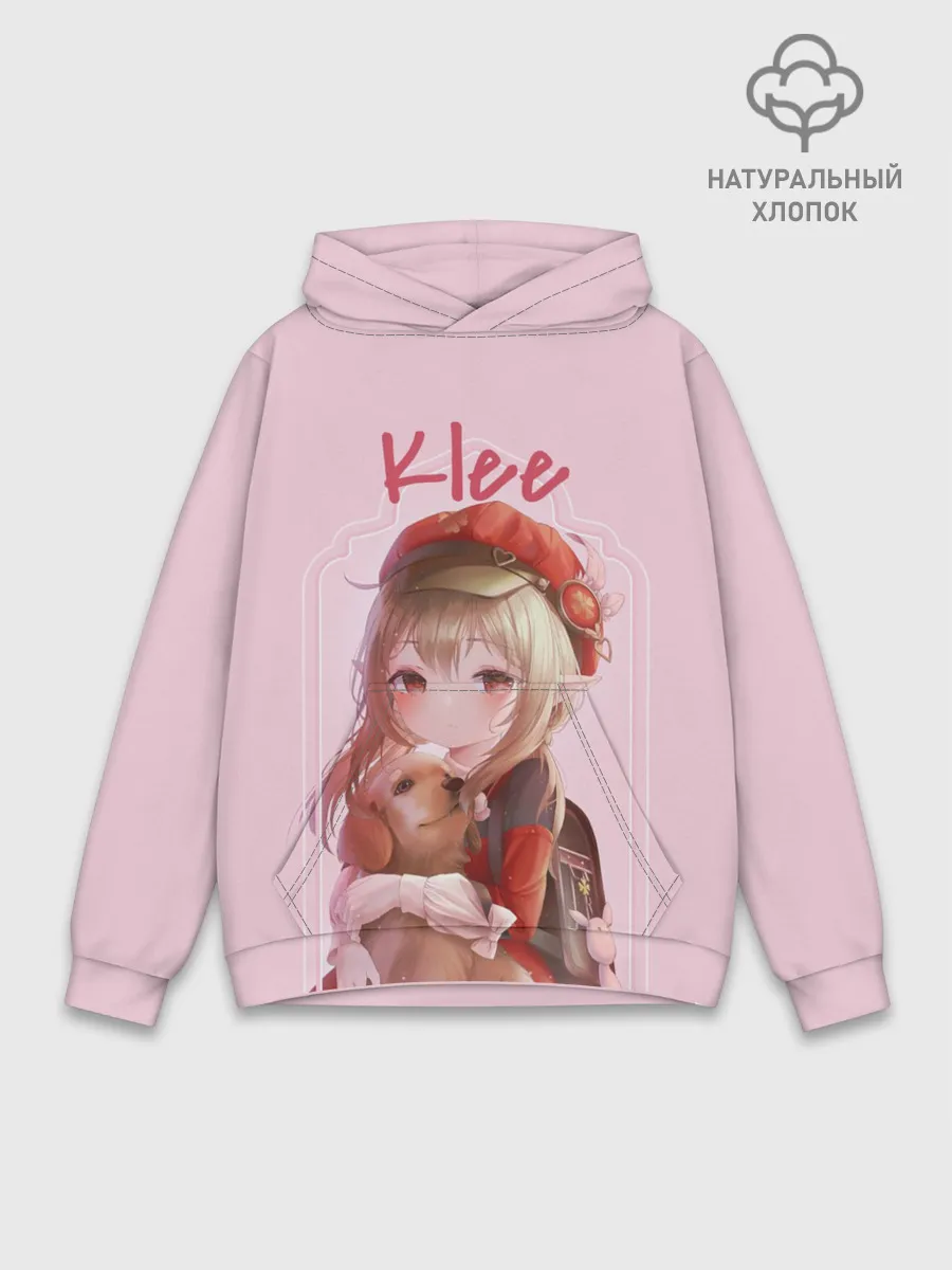 Худи мужской база хлопок / Genshin Impact