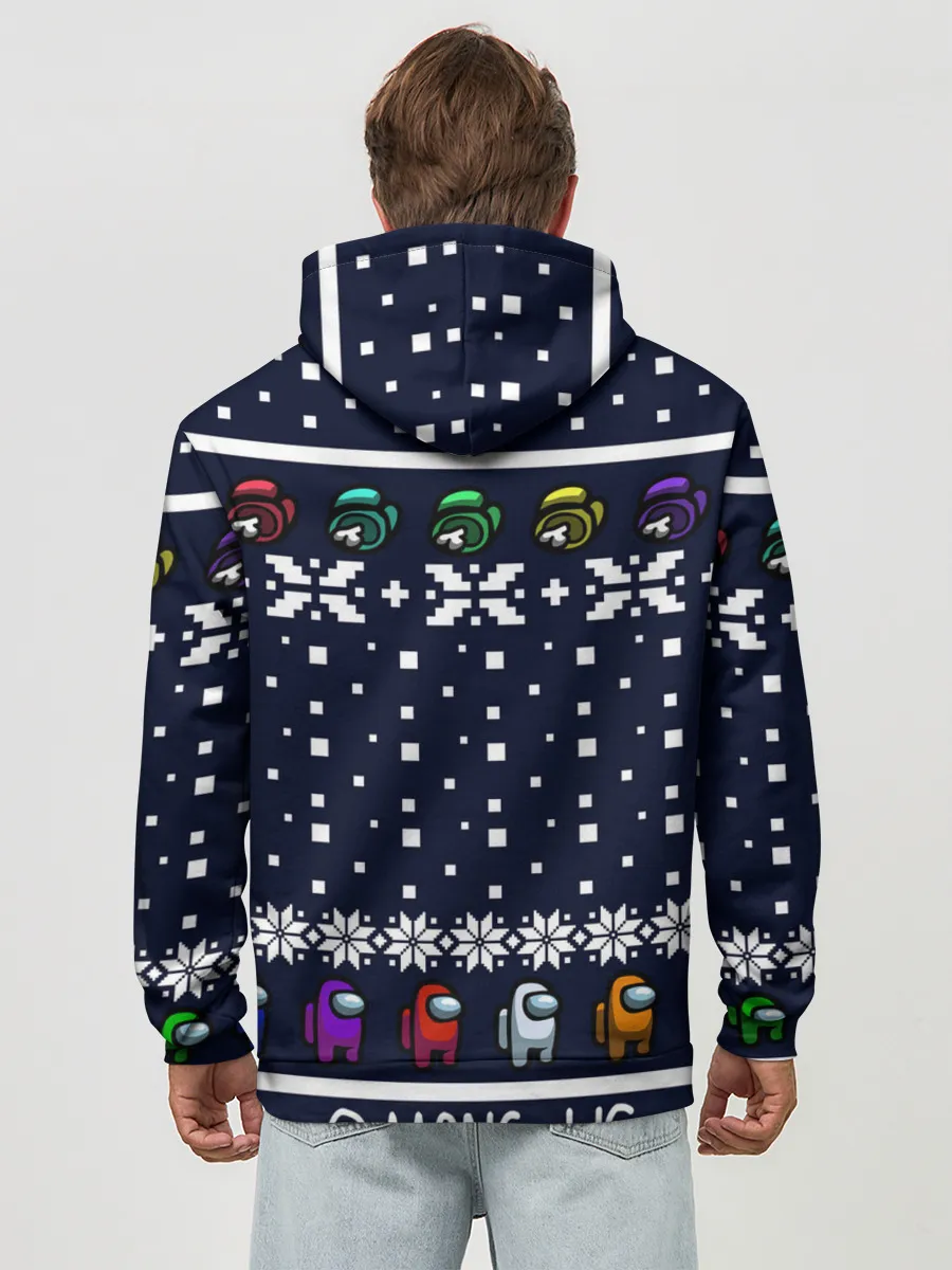 Худи мужской база хлопок / AMONG US