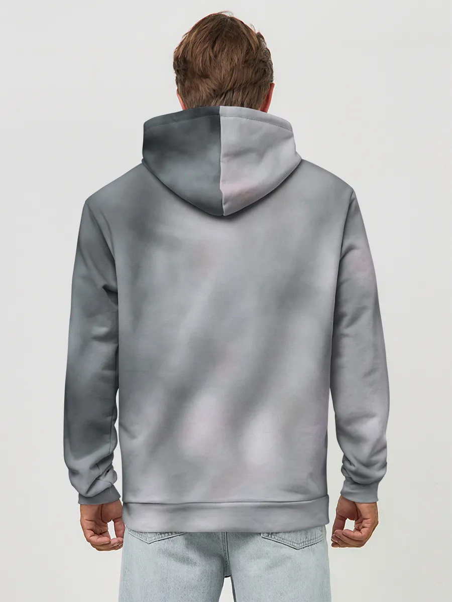 Худи мужской база хлопок / Рысь