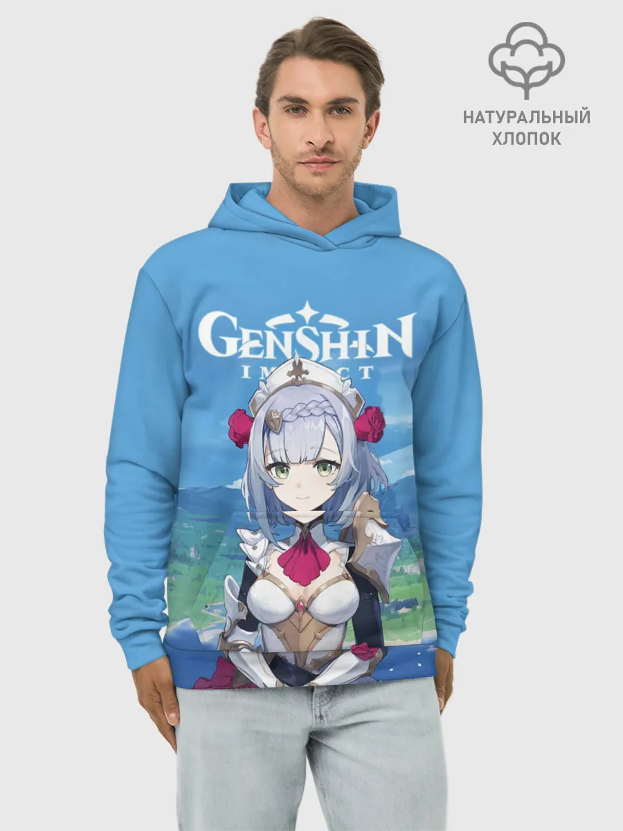 Худи мужской база хлопок / Genshin Impact