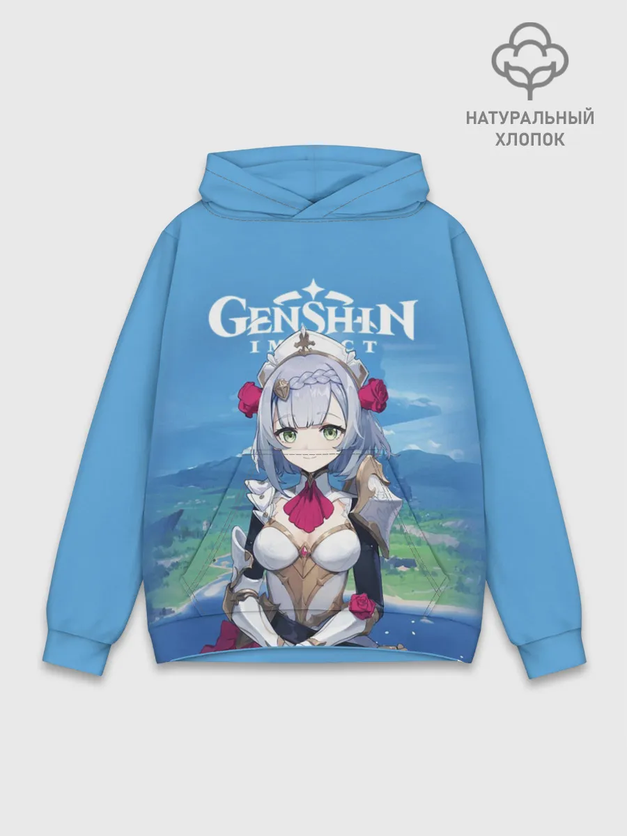 Худи мужской база хлопок / Genshin Impact