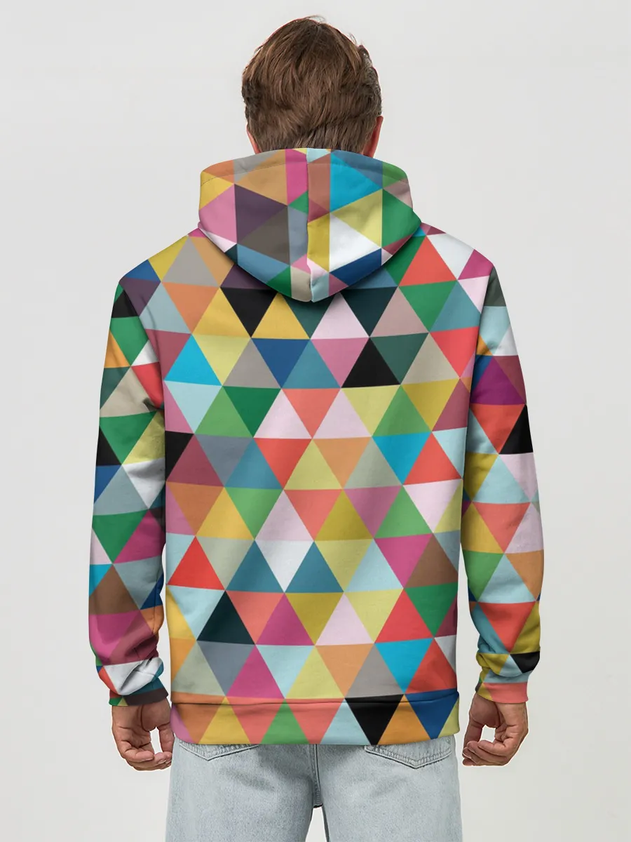 Худи мужской база хлопок / хипстерский паттерн