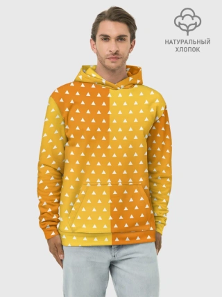 Худи мужской база хлопок / ЗЕНИЦУ КИМОНО