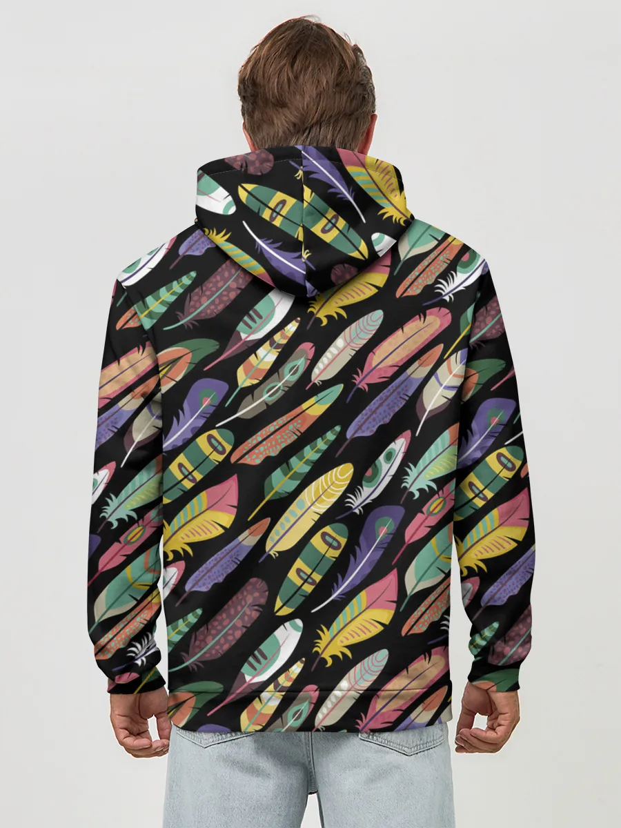 Худи мужской база хлопок / Feathers 2022