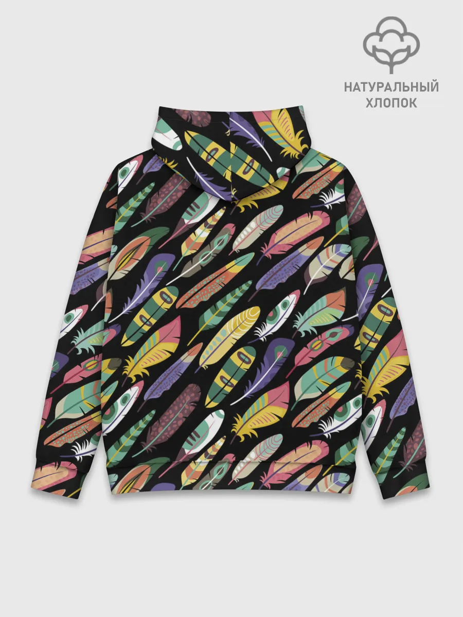 Худи мужской база хлопок / Feathers 2022