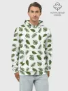 Худи мужской база хлопок / папоротник