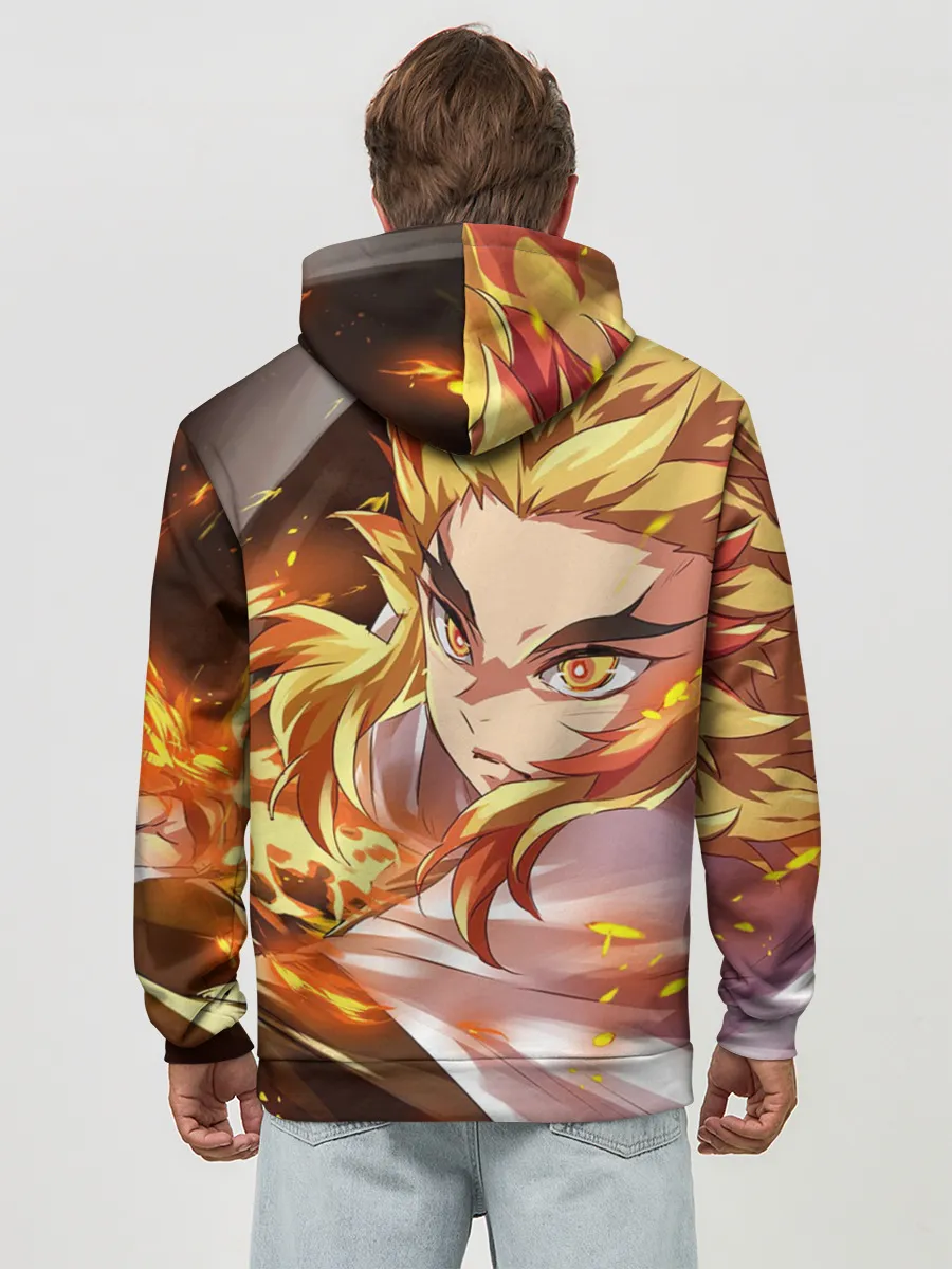 Худи мужской база хлопок / Клинок Рассекающий Демонов