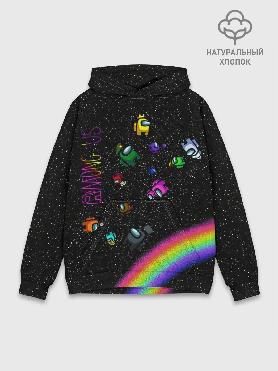 Худи мужской база хлопок / Among Us