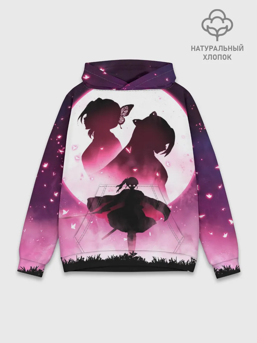 Худи мужской база хлопок / Столп Бабочки