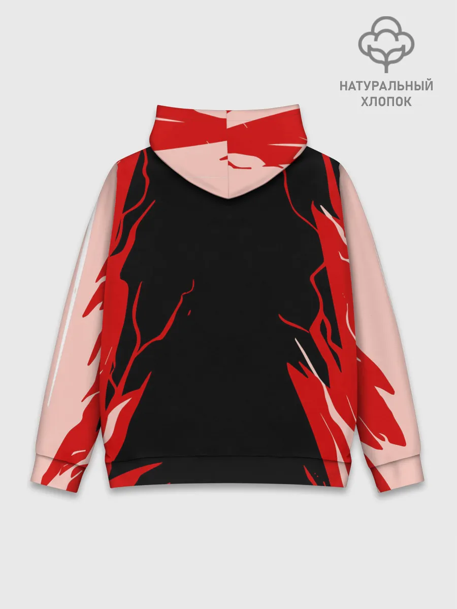 Худи мужской база хлопок / AMONG US - САБОТАЖ