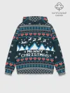 Худи мужской база хлопок / Свитер Merry Christmas