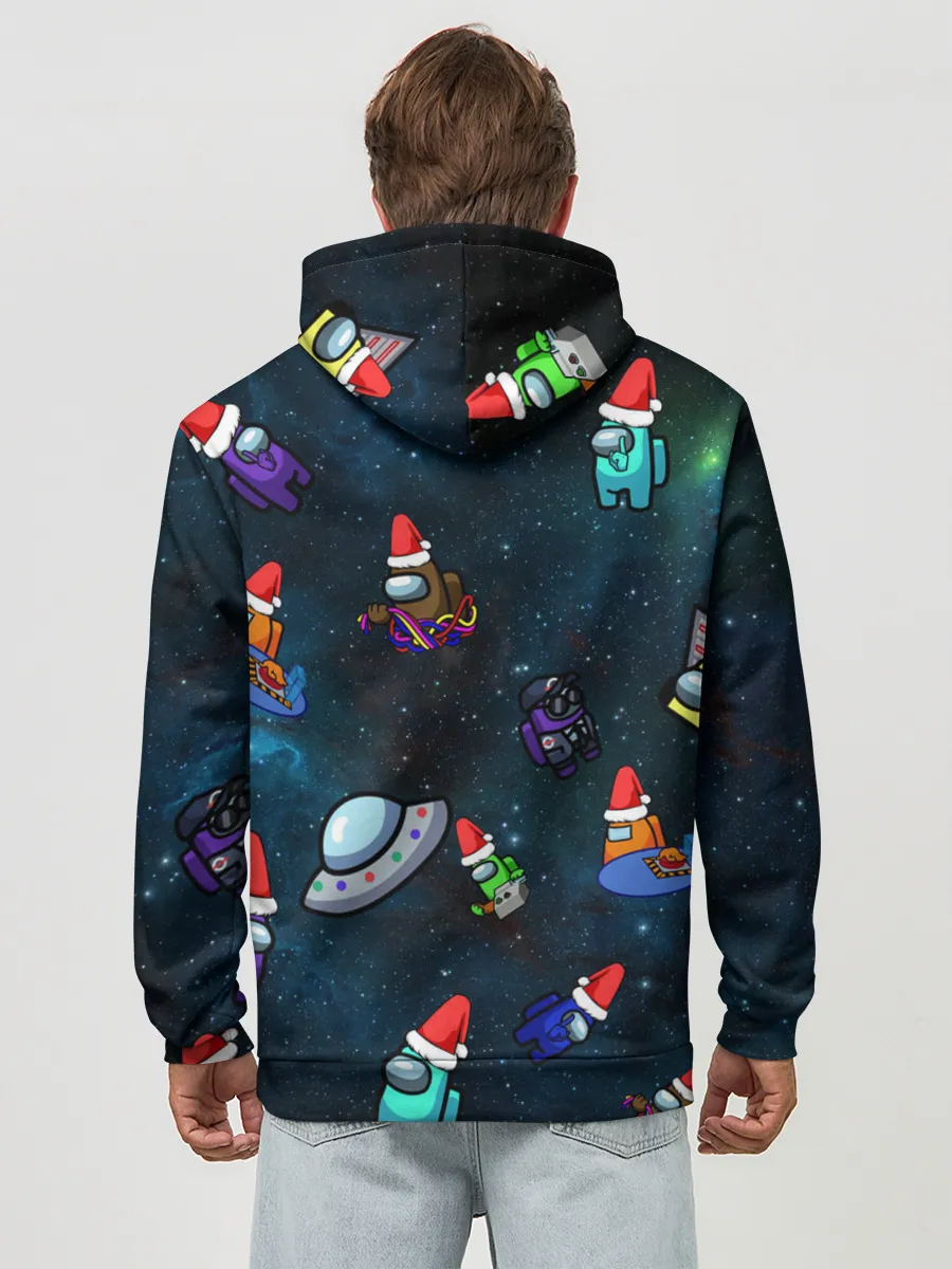 Худи мужской база хлопок / Among Us 2021