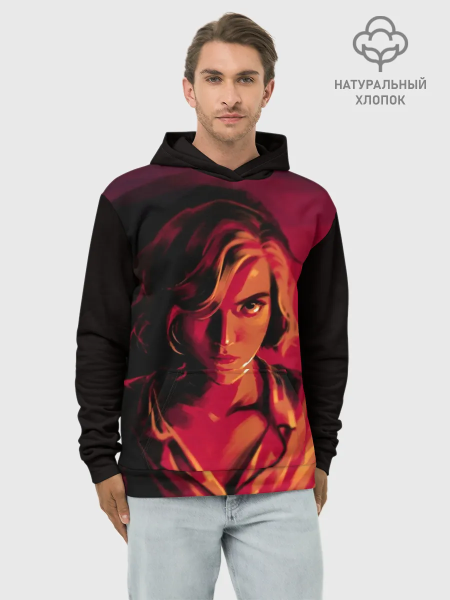 Худи мужской база хлопок / Ход Королевы