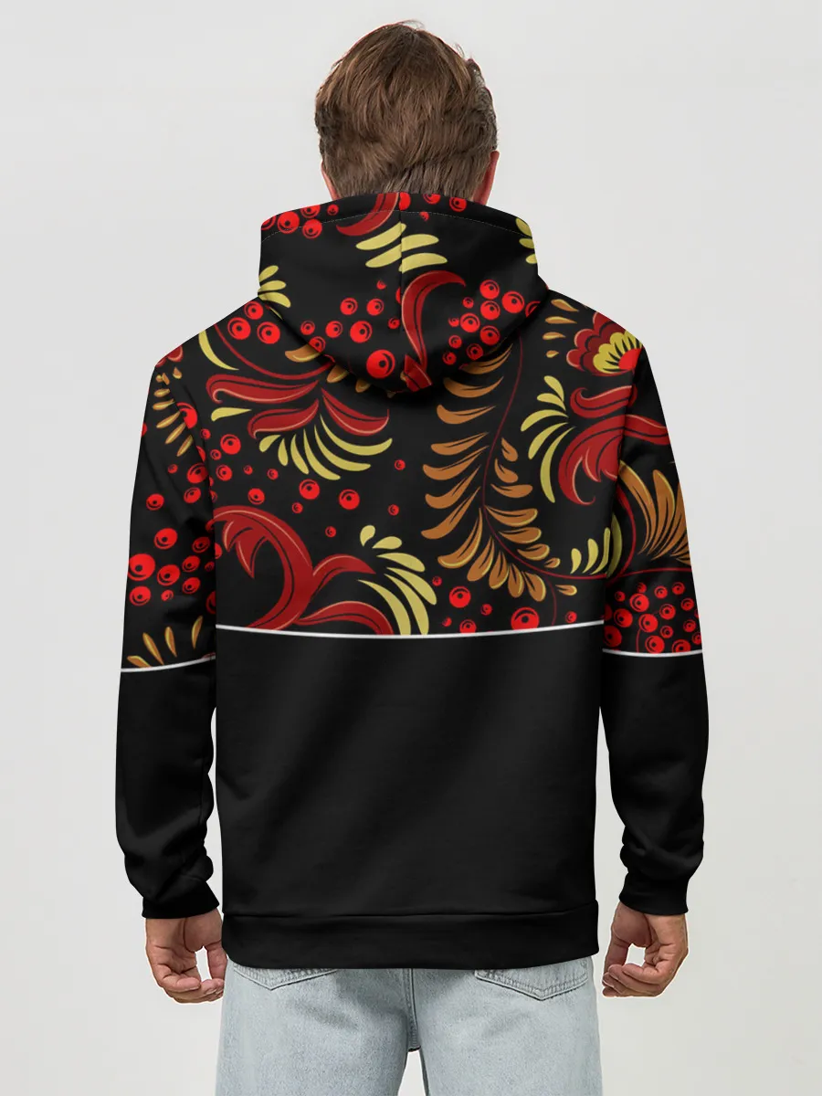 Худи мужской база хлопок / AMONG US - ХОХЛОМА