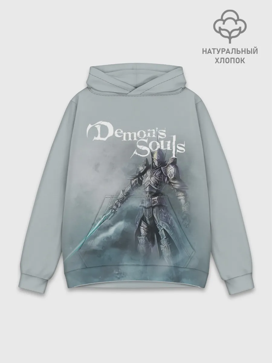 Худи мужской база хлопок / Demons souls
