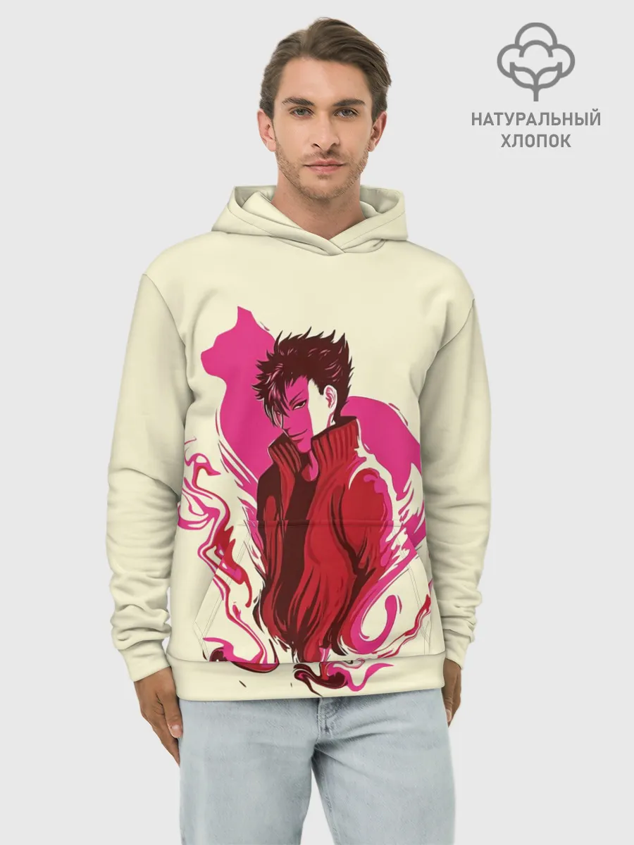 Худи мужской база хлопок / Haikyuu Nekoma