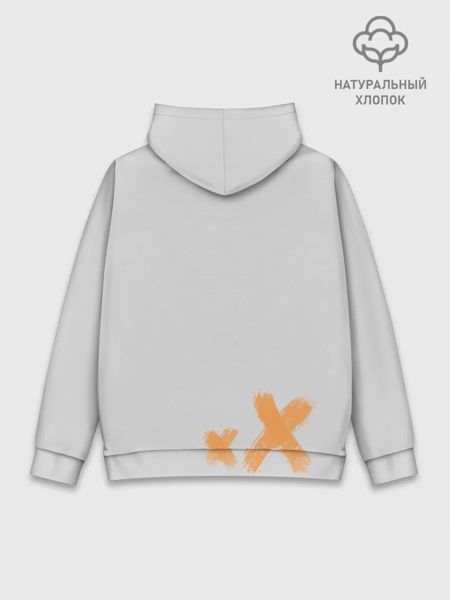 Худи мужской база хлопок / Кагеяма Тобио