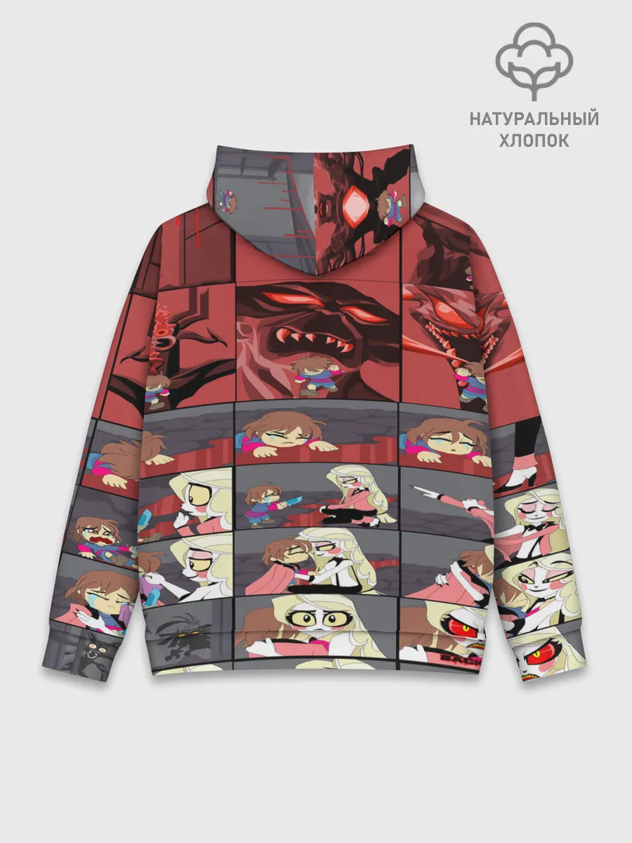 Худи мужской база хлопок / Отель Хазбин