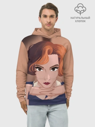 Худи мужской база хлопок / Ход Королевы