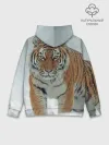Худи мужской база хлопок / Тигр