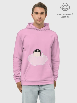 Худи мужской база хлопок / мем