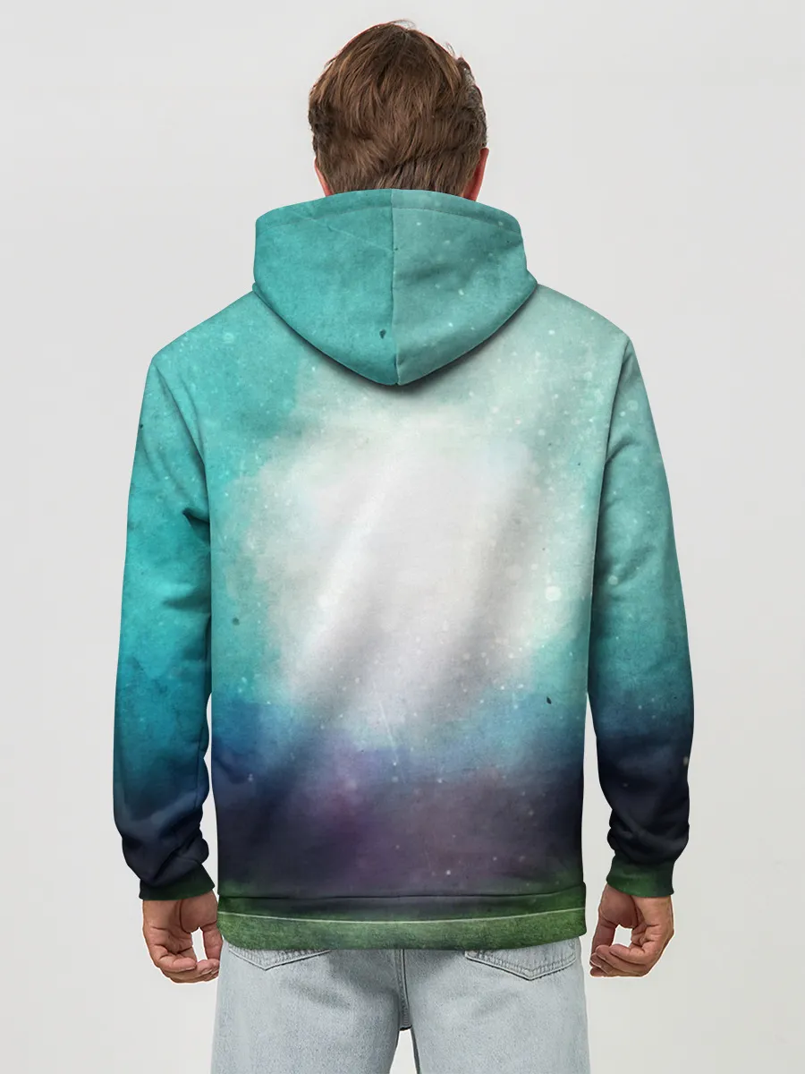 Худи мужской база хлопок / 10 number