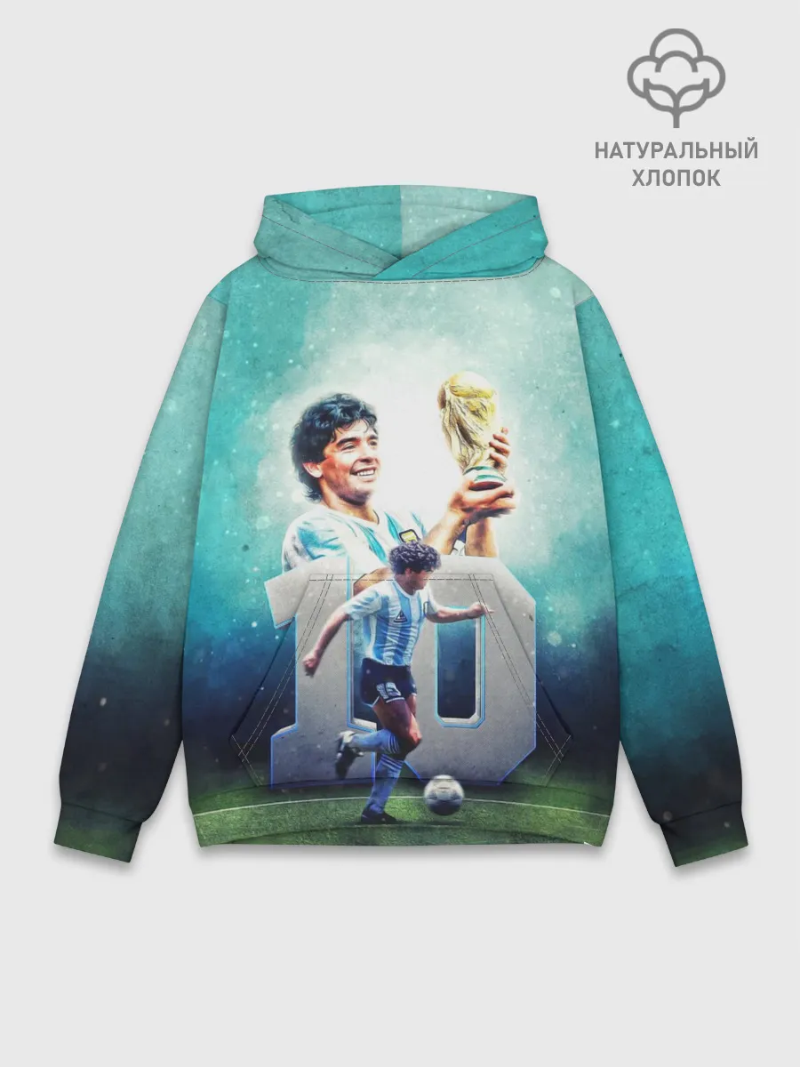 Худи мужской база хлопок / 10 number