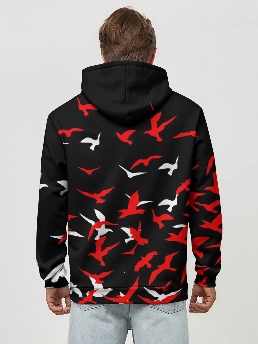 Худи мужской база хлопок / GOD OF WAR